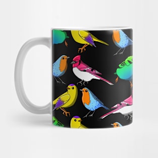 Variety of Small Birds Mug